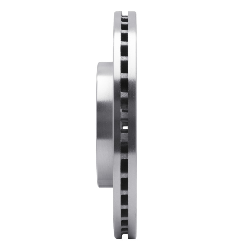 Ford Mustang Brake Rotor (1) - Front Right - R1 Concepts - Drilled & Slotted - Silver - `94-`04